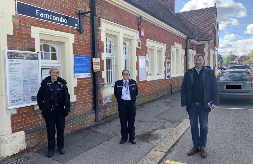 Jeremy Hunt Godalming Police