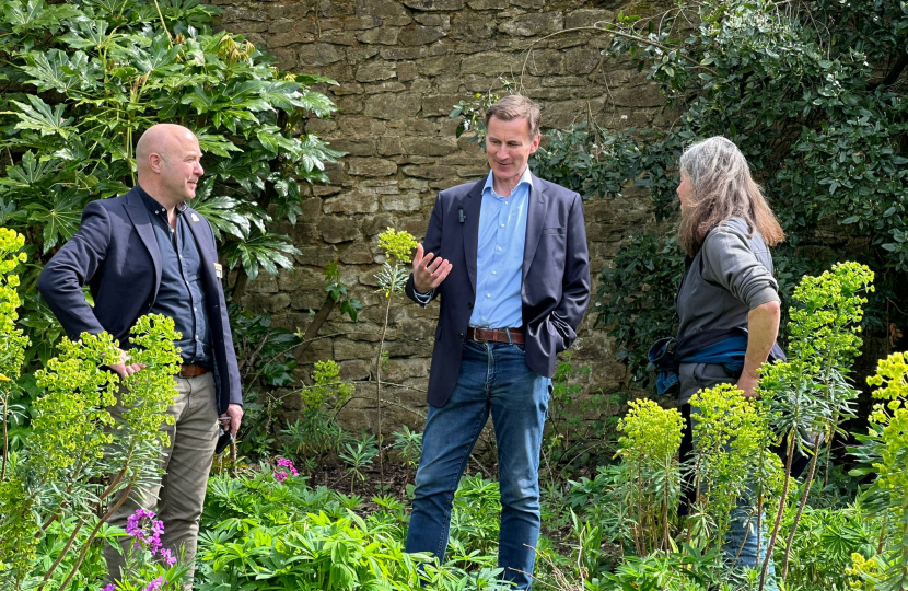 Jeremy Hunt at MUNSTEAD WOOD 