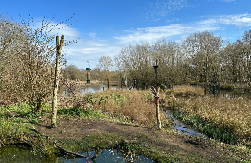 Unstead Nature Reserve visit.