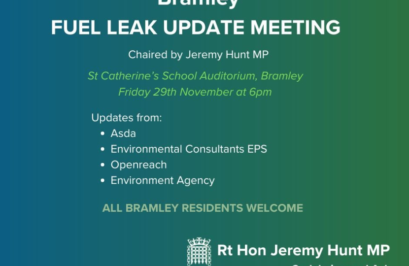 Bramley Public Meeting