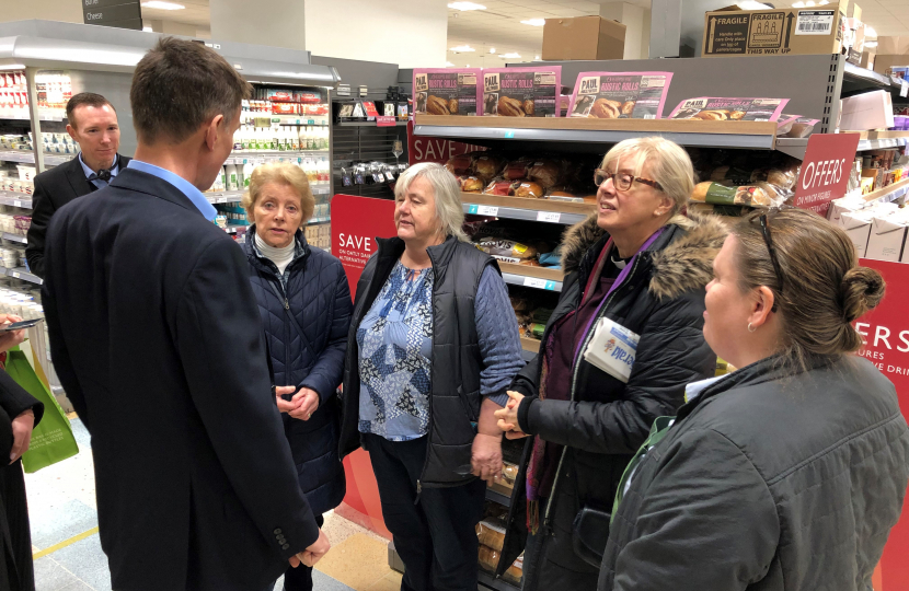 Jeremy Hunt and Brambleton Hall Fridge & Warehouse