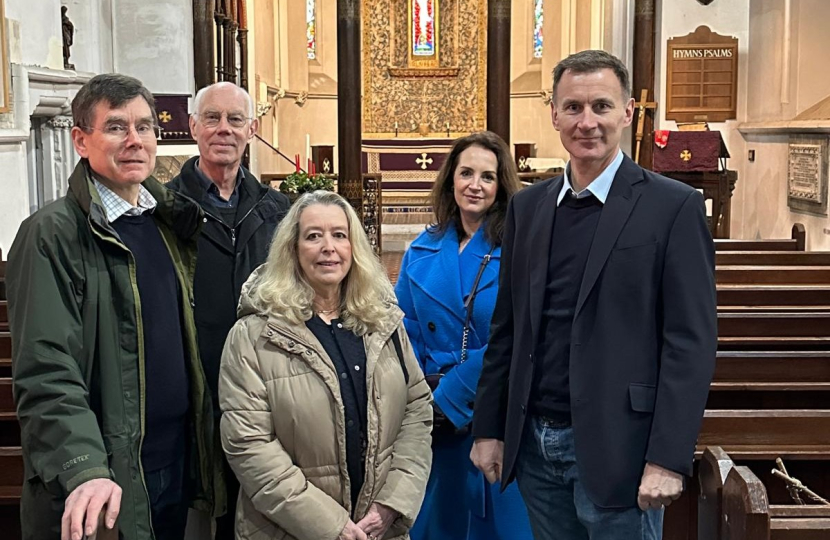 Jeremy at St Andrew's Church