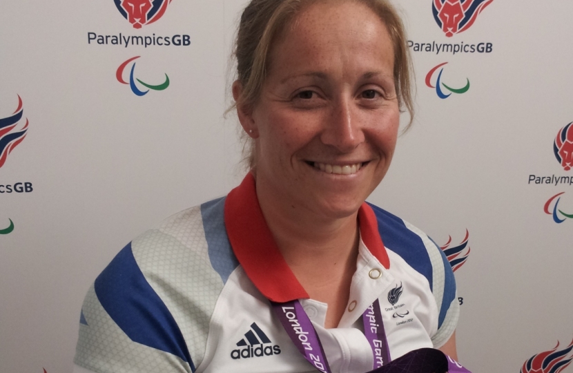 Paralympian Rachel Morris