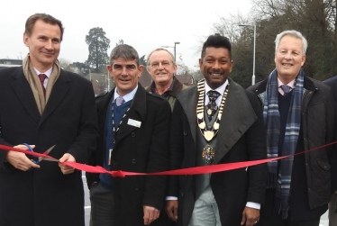 Jeremy Hunt MP, Haslemere Station Car Park Opening