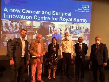 Jeremy Hunt Cancer Centre Royal Surrey Launch