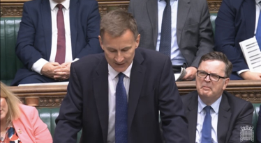 Jeremy Hunt in the House of Commons 