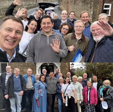 door knocking for Binscombe and Charterhouse by-election 