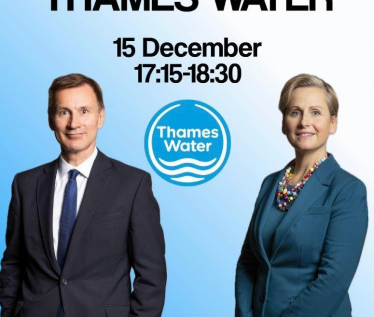 Thames Water public meeting.